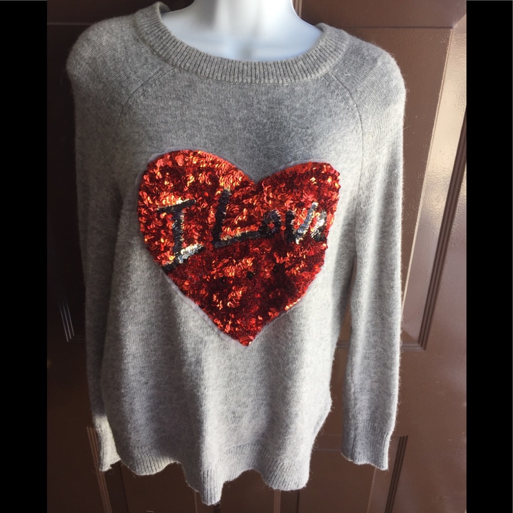I Love ... H&M sweater.